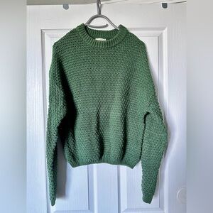 Universal Thread Forest Green Knit Top